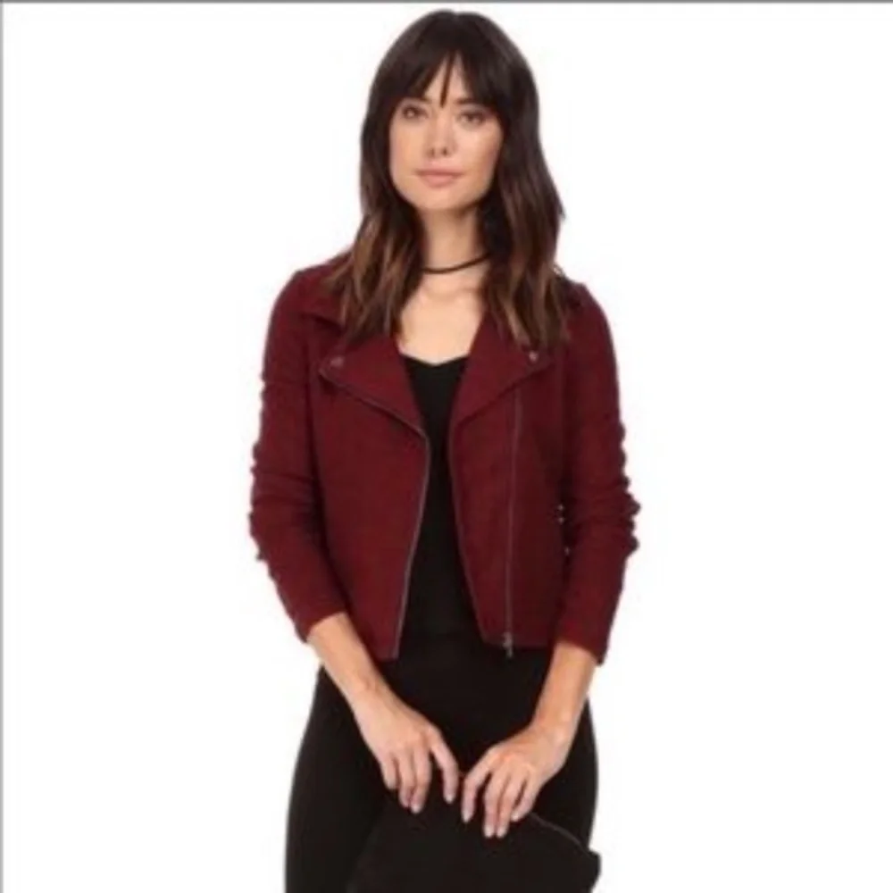 Jack by BB Dakota Reyna Moto Tweed Jacket Medium